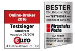 comdirect Testsieger