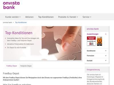 onvista Bank Depotwechsel