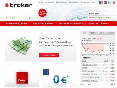 S-Broker Depotübertrag